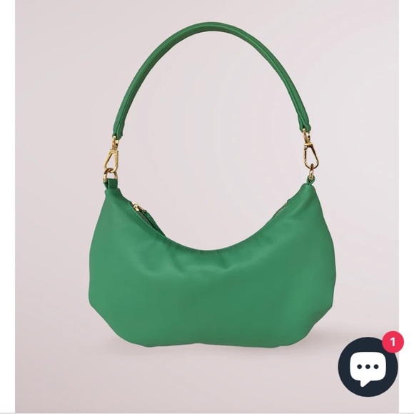 Blame lilac small green shoulder purse new with tags - Picture 3 of 8